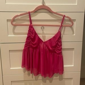 Urban Outfitters Lila Rutched Cami Top